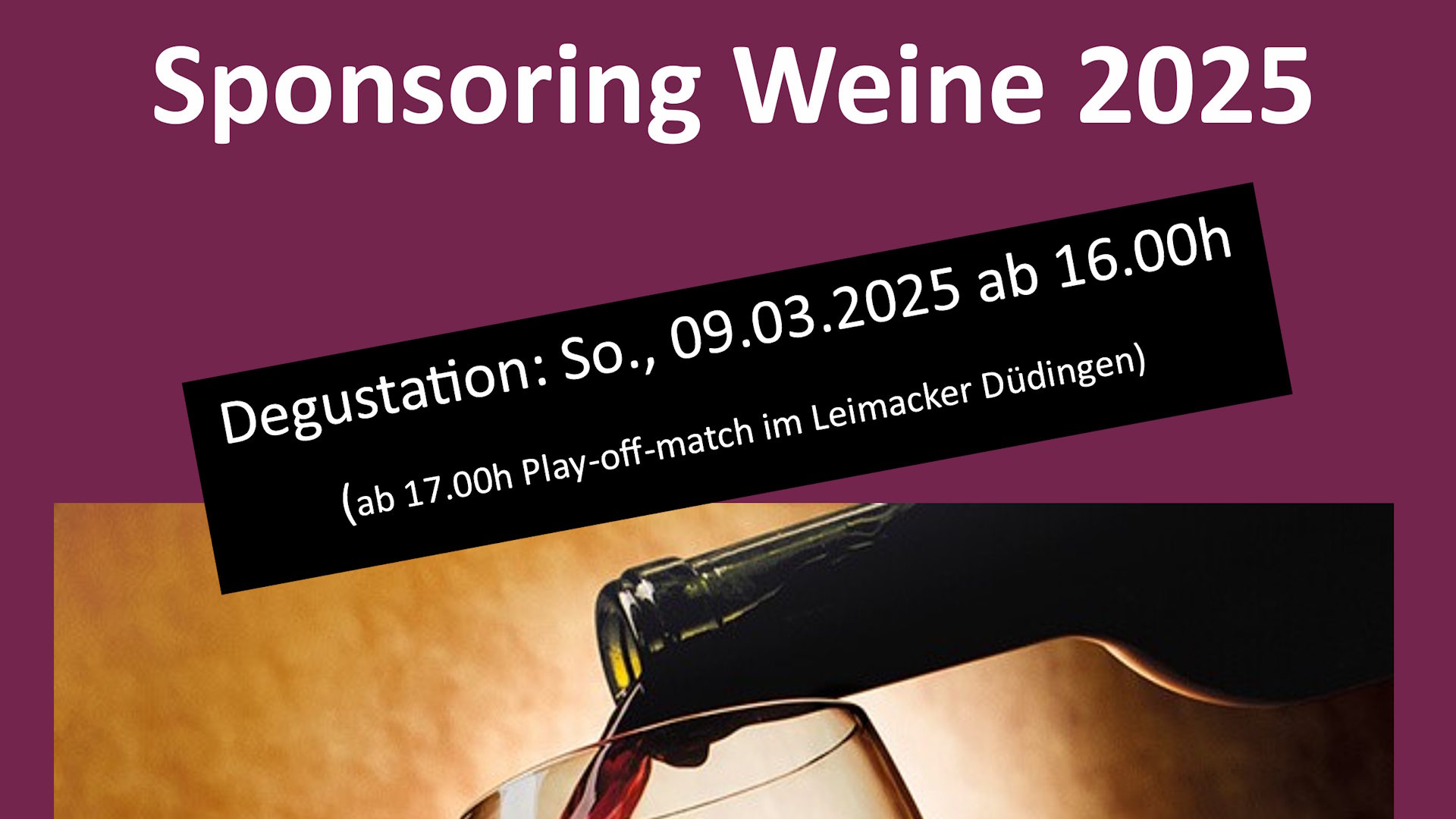 Weinaktion 2025 – Genuss für einen guten Zweck